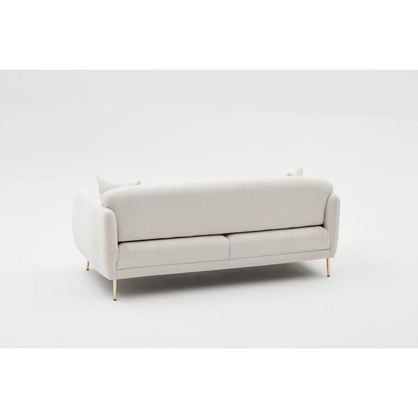 Biała rozkładana sofa 210 cm Simena – Balcab Home-image-4