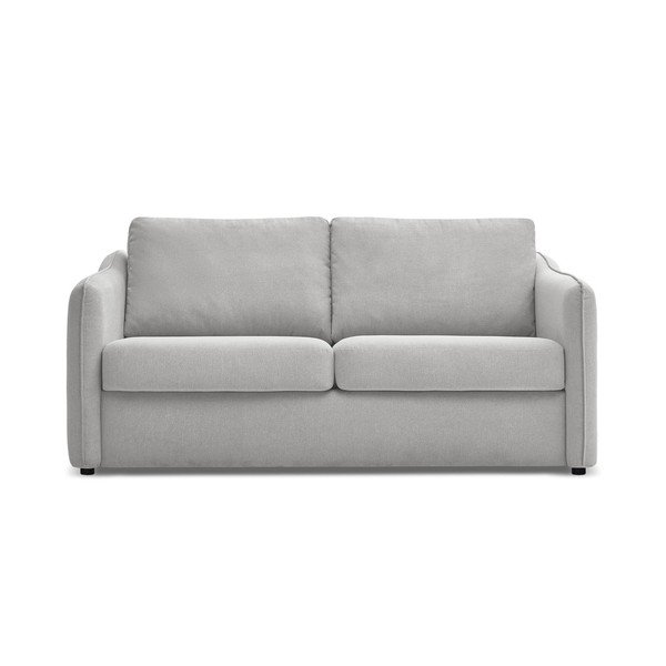 Jasnoszara sofa do spania/rozkładana 178 cm Lenny – Bobochic Paris