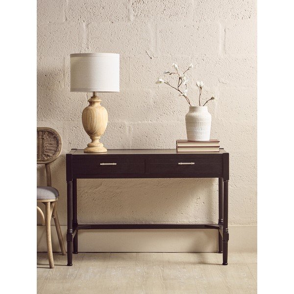 Biurko z litego drewna sosnowego 48x107 cm Heritage – Premier Housewares-image-4