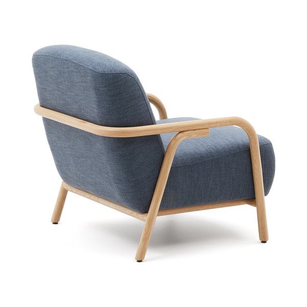 Niebieski fotel Sylo – Kave Home-image-3
