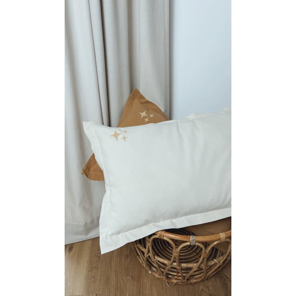 Biały zestaw do łóżeczka Stars – Malomi Kids-image-4