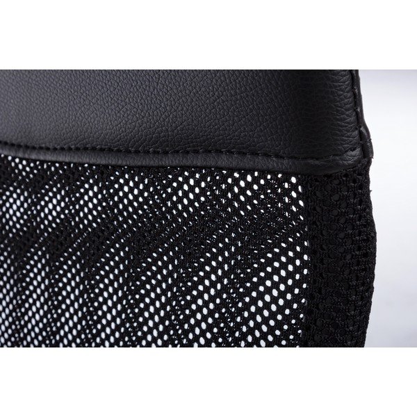 Czarne tapicerowane krzesło biurowe Dakar – Yes Everyday-image-1