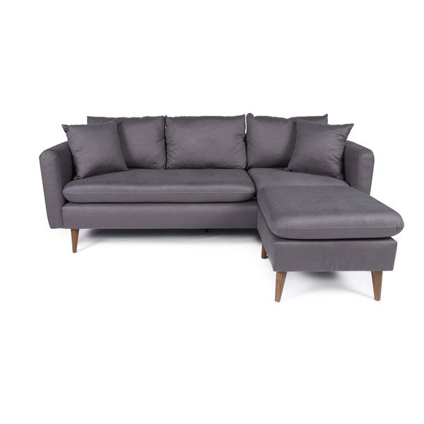 Szara sofa 215 cm Sofia – Balcab Home