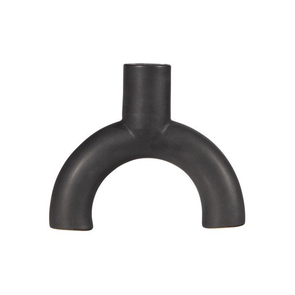 Czarny ceramiczny świecznik WOOOD Jake-image-1