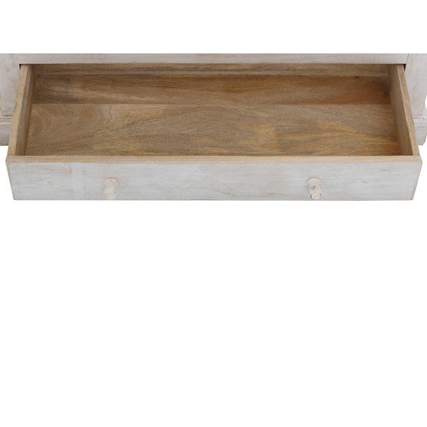 Biała szafa z litego drewna mango 100x175 cm Rana – Støraa-image-3