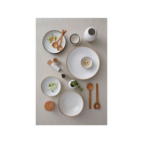 Biały kamionkowy wazon (wysokość 12,5 cm) Gastro Cream – Bitz-image-1