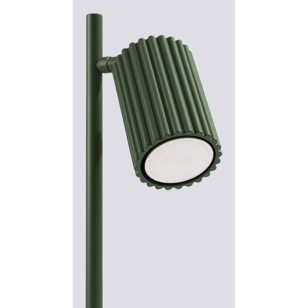 Zielona lampa stołowa (wysokość 43 cm) Gleam – Sollux (zdjęcie 8)