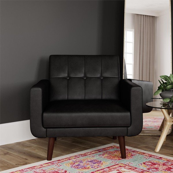Czarny fotel Nola – Støraa-image-1