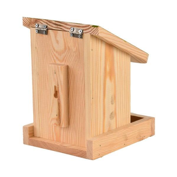 Karmnik dla ptaków z litej sosny Esschert Design Diapozitiv, dł. 17 cm-image-1