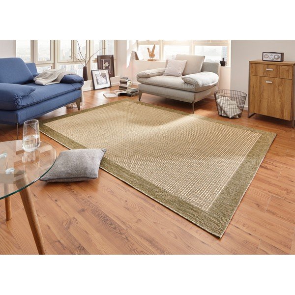 Zielono-naturalny dywan 150x80 cm Simple – Hanse Home-image-1