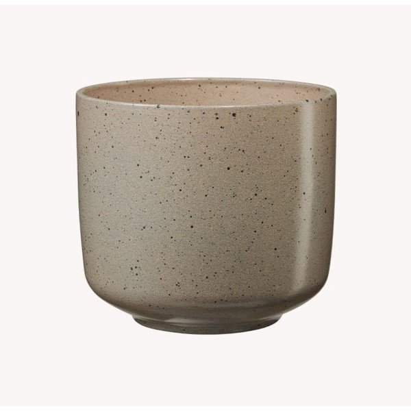Beżowa ceramiczna doniczka Big pots Bari, ø 19 cm