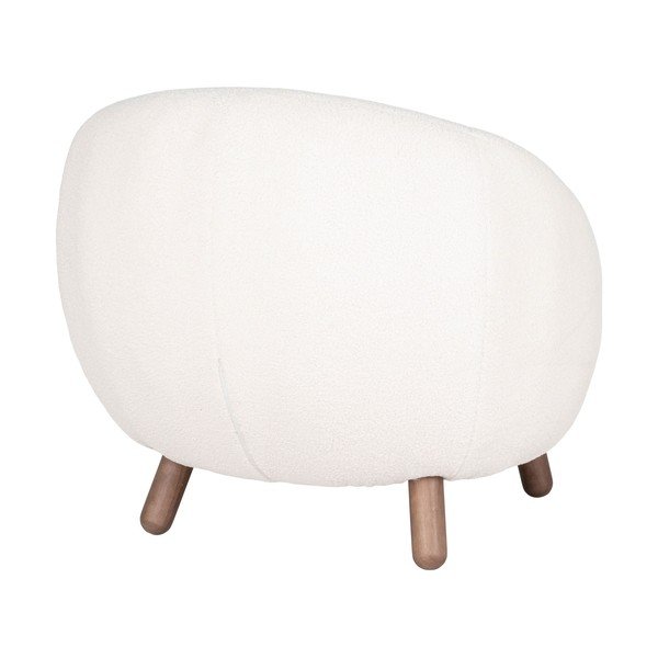 Kremowy fotel z podnóżkiem Savona – House Nordic-image-4