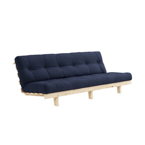 Sofa rozkładana Karup Design Lean Raw Navy-image-3