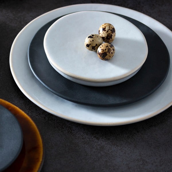 Biały kamionkowy półmisek Costa Nova Roda, ⌀ 25 cm-image-1