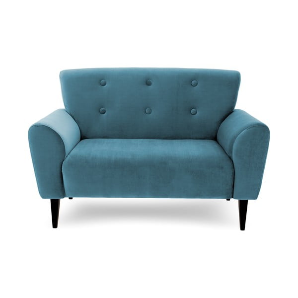 Niebieska sofa dwuosobowa Vivonita Klara