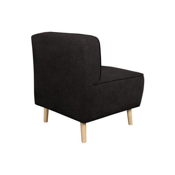 Czarny fotel Kooko Home Lounge-image-3