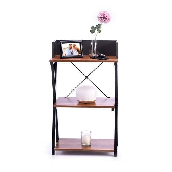 Biurko z blatem w dekorze orzecha 30x50 cm Hexe – Homede-image-4