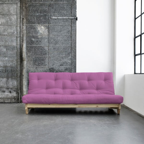 Sofa rozkładana Karup Raw/Taffy Pink