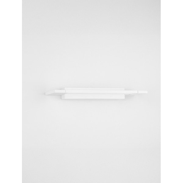 Aluminiowy kinkiet LED w matowym białym kolorze Livo – Nova Luce-image-3