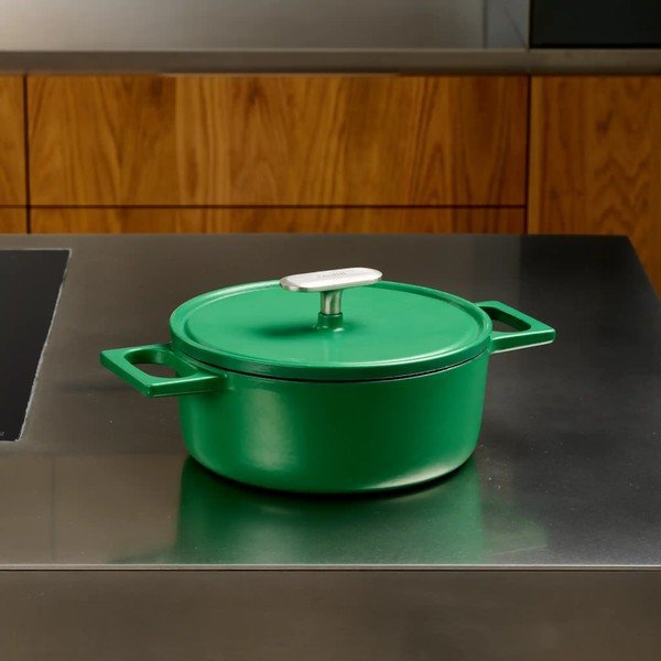 Garnek żeliwny z pokrywką odpowiedni na indukcję 2 l Mattia 3.0 – FABINI-image-1