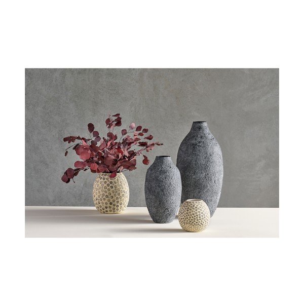 Czarny wysoki wazon (wysokość 62,5 cm) Torden – Villa Collection-image-4