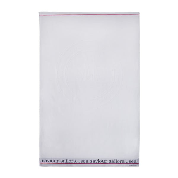 Biały ręcznik hammam Cihan Sail, 100x170 cm
