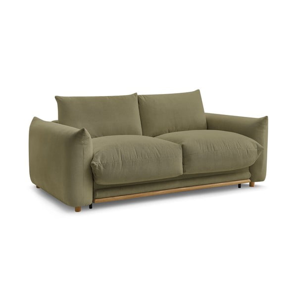 Zielona rozkładana sofa 234 cm Ernest – Bobochic Paris-image-3