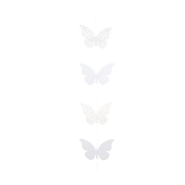 Papierowa girlanda Butterfly, 2 m