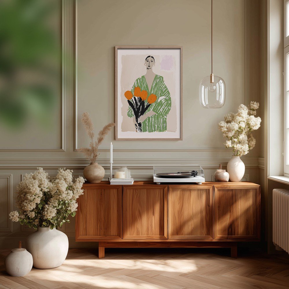 Obraz drukowany z ramą w zestawie 50x70 cm Stella – Styler (zdjęcie 3)