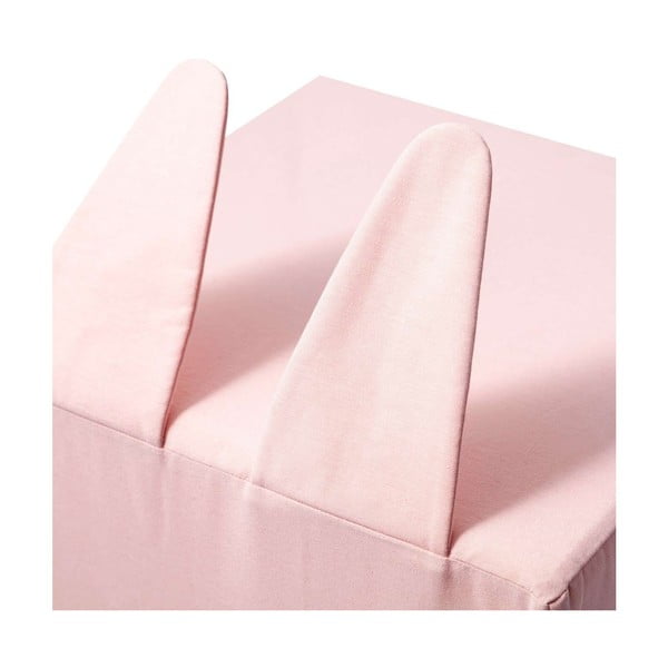 Różowy puf dla dzieci Rainbow Rabbit – Yellow Tipi-image-2