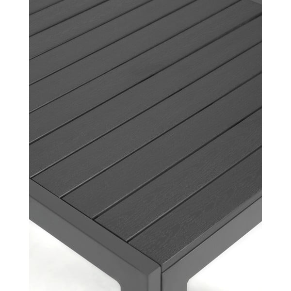 Szary aluminiowy stół zewnętrzny Kave Home Sirley, 70x70 cm-image-4