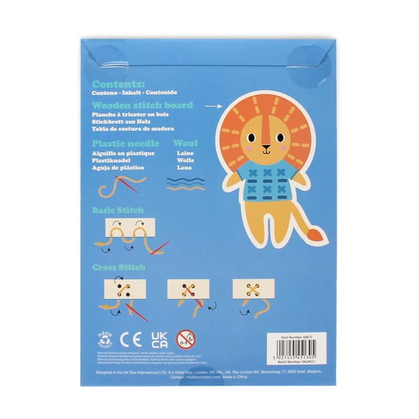 Zestaw do haftowania Lion – Rex London-image-3