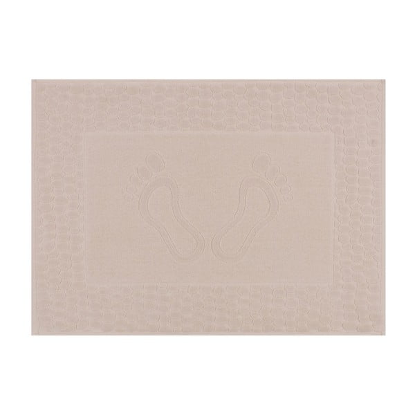 Beżowy dywanik łazienkowy Pastela, 70x50 cm