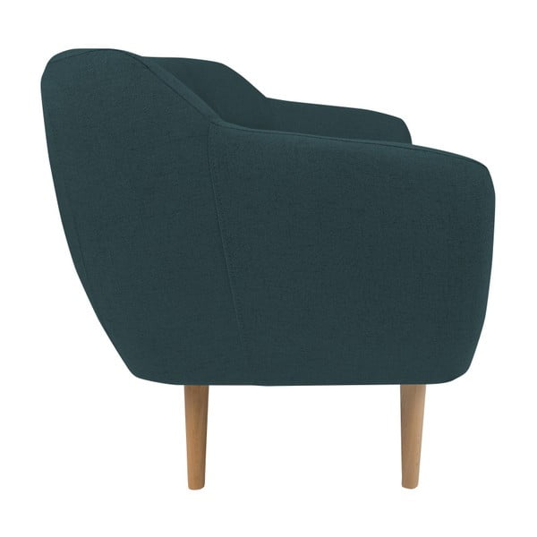 Jasnoniebieska sofa 2-osobowa z jasnymi nogami Mazzini Sofas Sicile-image-3