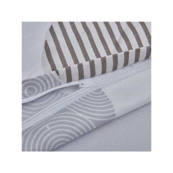 Pościel jednoosobowa z mikrosatyny 3-częściowa 140x200 cm Beryl – My House-image-2