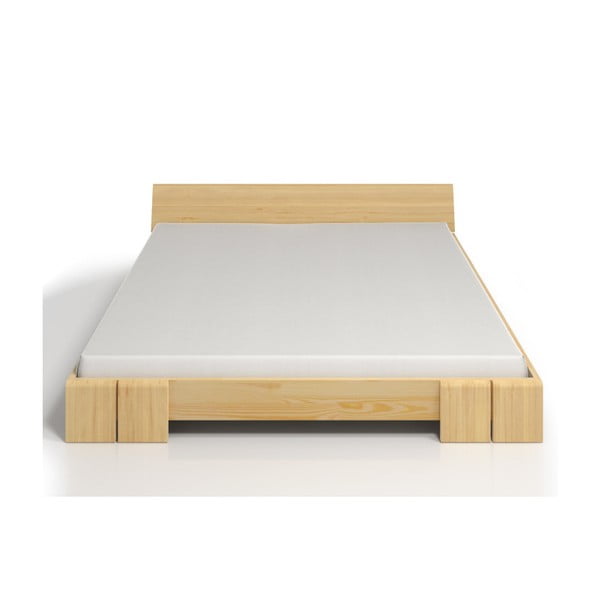 Łóżko 2-osobowe z drewna sosnowego SKANDICA Vestre, 180x200 cm