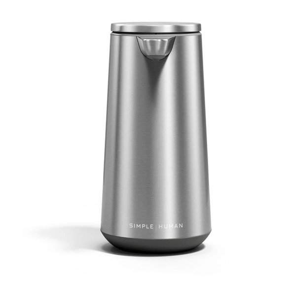 Automatyczny dozownik do mydła ze stali nierdzewnej w kolorze matowego srebra 296 ml – simplehuman-image-3