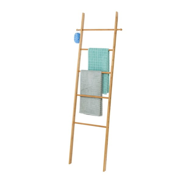 Drabinka/wieszak na ręczniki Wenko Bamboo-image-2