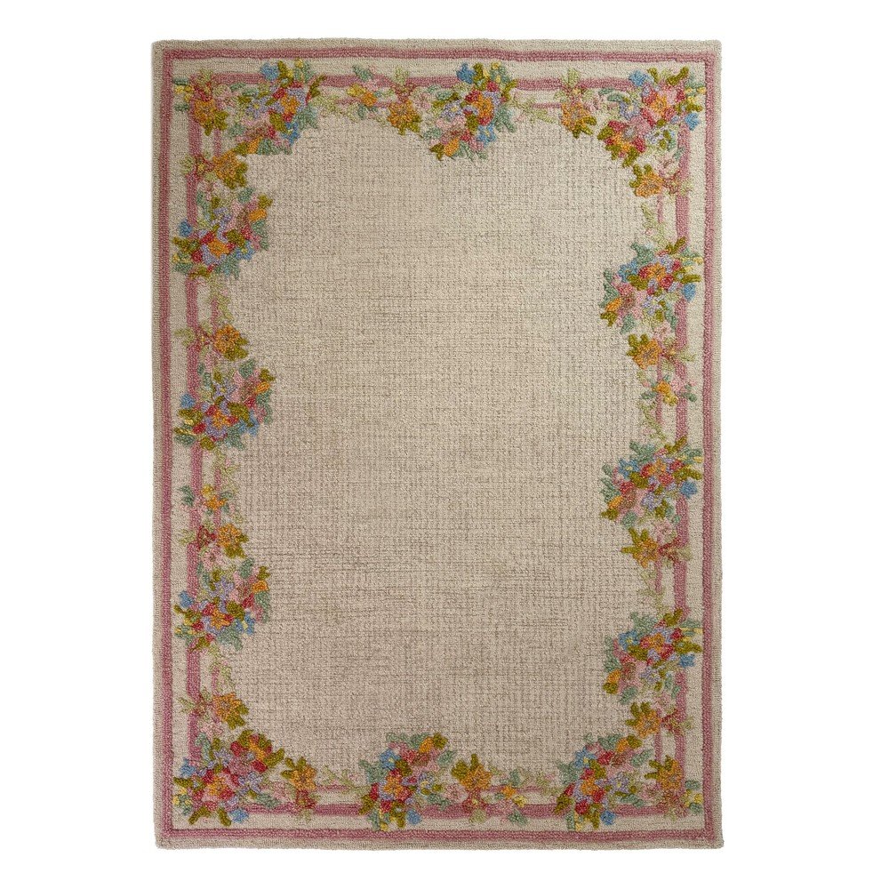 Wełniany dywan tkany ręcznie 160x230 cm Elise Floral – Flair Rugs