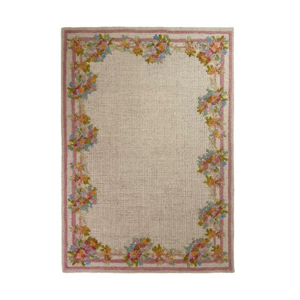 Wełniany dywan tkany ręcznie 160x230 cm Elise Floral  – Flair Rugs