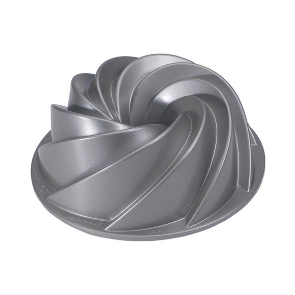 Forma do pieczenia babki w srebrnej barwie Nordic Ware Rondo-image-2