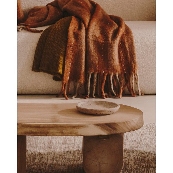 Kamienna taca dekoracyjna ø 18 cm Madlena – Kave Home-image-1