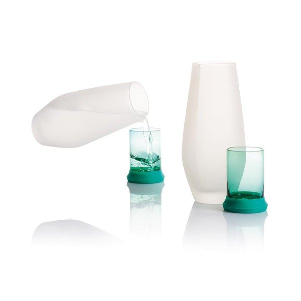 Zielona karafka szklana XD Design Hyta 500 ml-image-3
