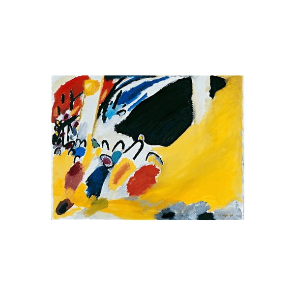 Reprodukcja obrazu Impresja Wassilego Kandinskego, 80x60 cm
