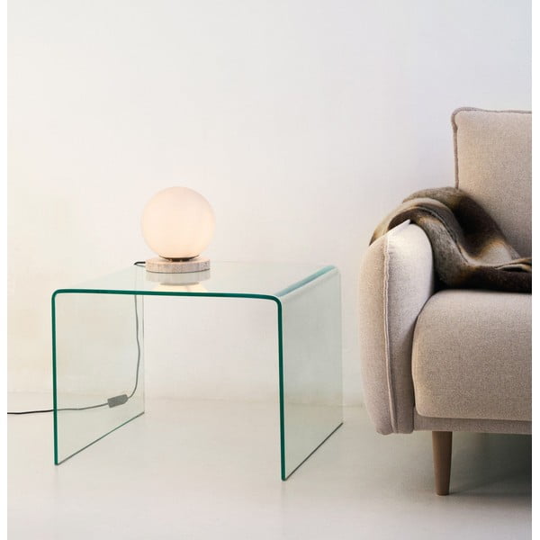 Szklany stolik 60x60 cm Burano – Kave Home-image-1