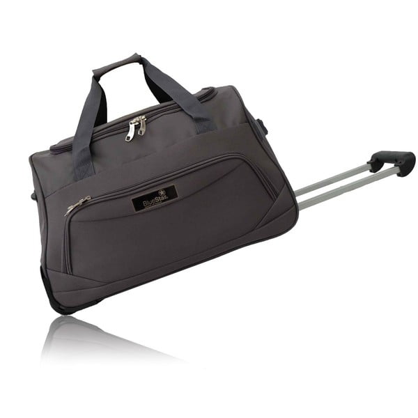 Szara torba podróżna na kółkach Blue Star Genes, 45 l-image-1