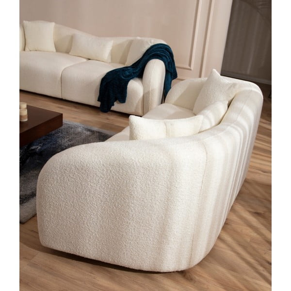 Kremowa sofa 236 cm Venedik – Artie-image-3