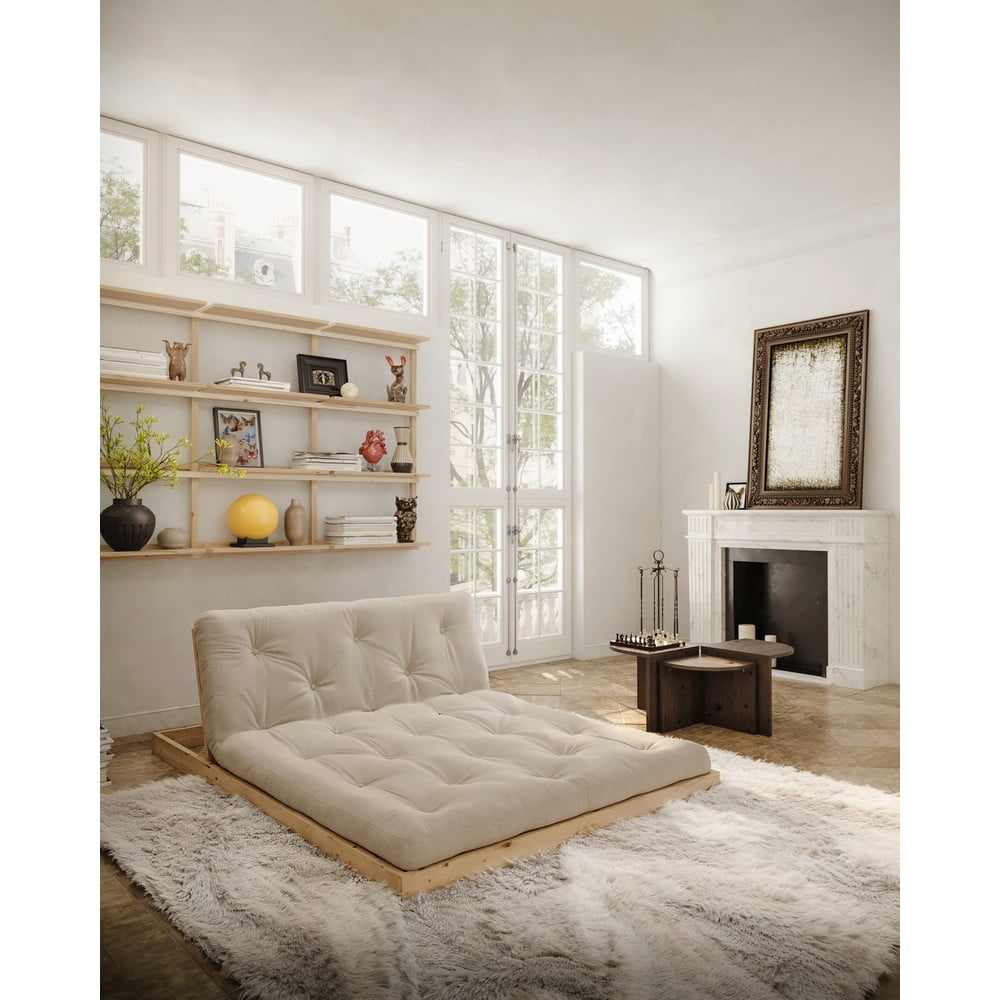 Brązowa rozkładana sofa 145 cm Flip – Karup Design (zdjęcie 8)