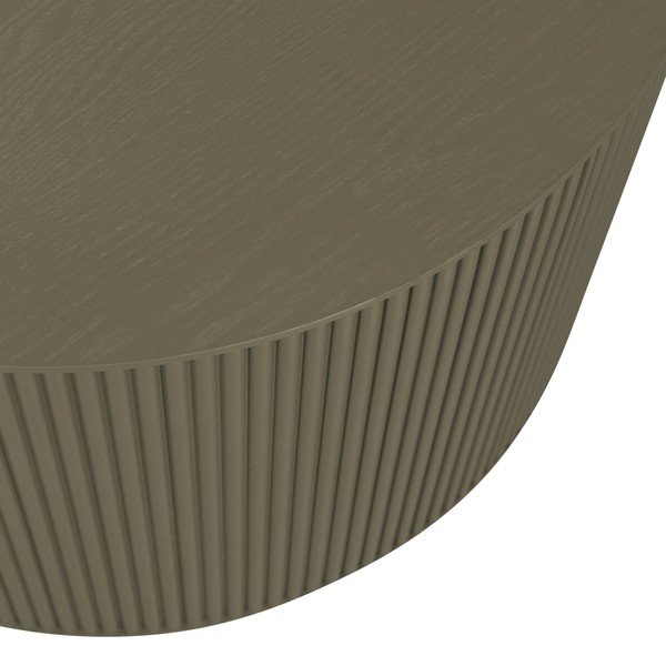 Okrągły stolik w kolorze khaki ø 60 cm Sanne – WOOOD-image-3