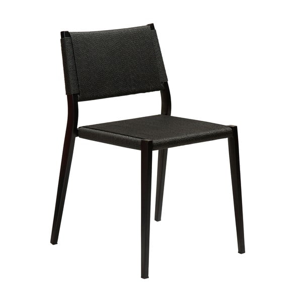 Czarne krzesło do jadalni DAN-FORM Denmark Loop